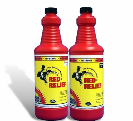 Red Relief - Large (1/2 gallon total product)