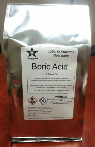 Boric Acid Powder Orthoboric 100% Natural